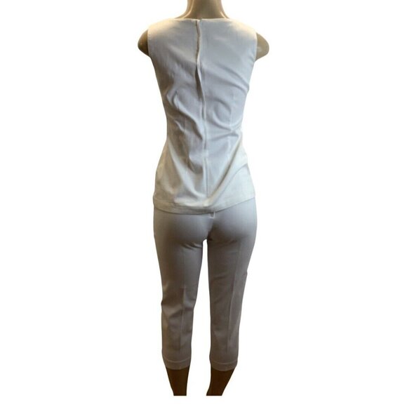 Betsey Lauren Size 6 Cream Color Pant Set Size 6 (Preowned) - Picture 3 of 6